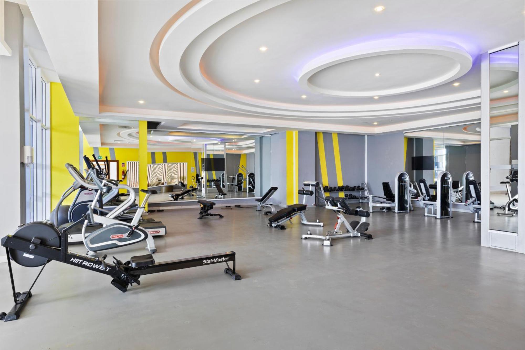 Pickalbatros White Beach Taghazout (Adults Only) Esterno foto The gym at the hotel