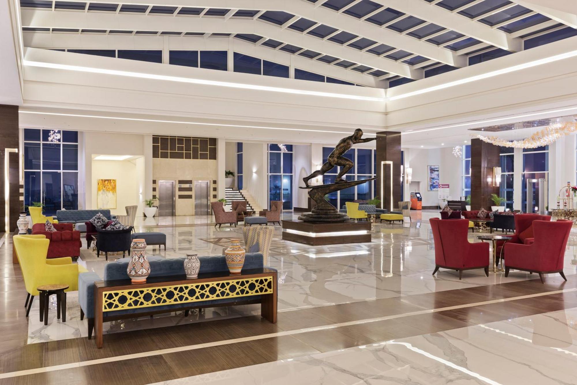 Pickalbatros White Beach Taghazout (Adults Only) Esterno foto Lobby